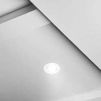LED INBOUWSPOT ECO WIT POWER- &amp; CCT-SWITCH IP20
