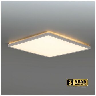 LED PLAFONDLAMP NIVERA WIT CCT-SWITCH IP54 18W 2400LM 