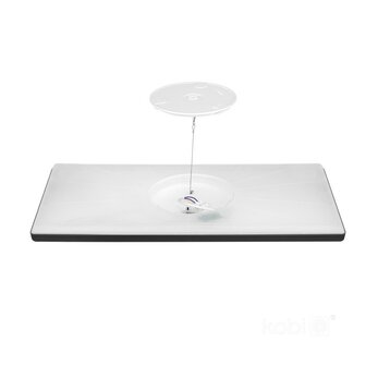 LED PLAFONDLAMP NIVERA ZWART CCT-SWITCH IP54 32W 4300LM 