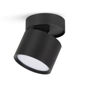 DOWNLIGHTER OPBOUWSPOT GX53 RICHTBAAR IP20 ZWART 