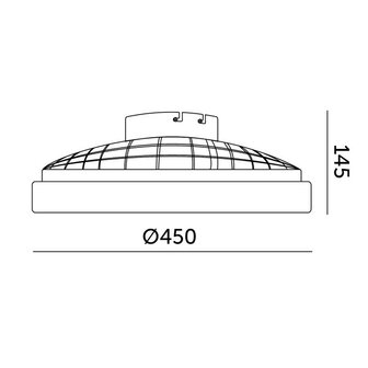 LED PLAFONDLAMP MET VENTILATOR 24W+15W CCT-SWITCH WIT 