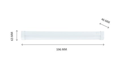 LED ARMATUUR AQUATICA IP44 ROUND 230V 15W 1600LM 3000K