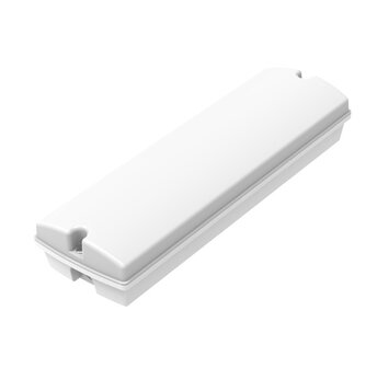 LED NOODVERLICHTING WIT FROSTED IP66 230V 3W 450LM 