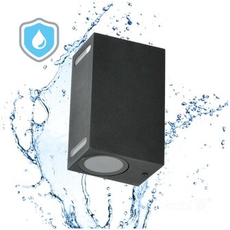 TUINLAMP WANDLAMP QUERK-7 UP/DOWN IP54 230V GU10