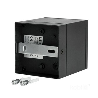 BUITENLAMP OPBOUWSPOT QUERK-1 IP54 230V GU10