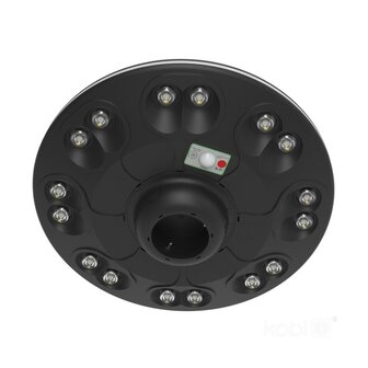 LED PARKLAMP ZONNE-ENERGIE SENSOR/REMOTE IP54 15W 