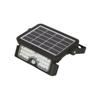 LED SOLAR VERSTRALER MET BEWEGINGSSENOR 5W 500LM IP65