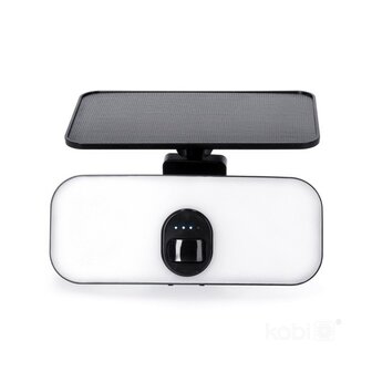 LED SOLAR VERSTRALER MET SENOR IP65 13W 1400LM 4000K 