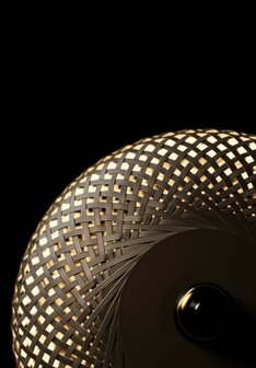 SEGULA LED FLOATING BAMBOO BRONZE GLOBE G300 6W 350LM 2200K