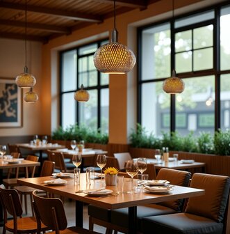 SEGULA LED FLOATING BAMBOO BRONZE OVALE 300 5W 350LM 2200K