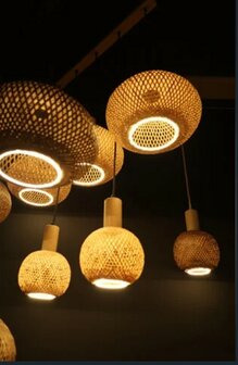 SEGULA LED FLOATING BAMBOO BRONZE GLOBE G180 5W 350LM 2200K