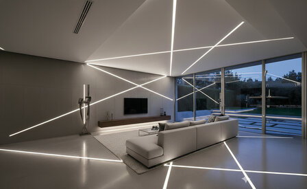 COB LED STRIP PRO 2LINES HIGH LUMEN 4090LM/M. 24V 28W/M. WIT 