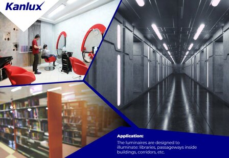 LED PLAFONDLAMP LINCEA 120CM POWER &amp; CCT-SWITCH 30/38/45W 