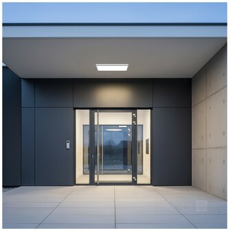 LED PLAFONDLAMP NIVERA WIT CCT-SWITCH IP54 32W 4300LM 