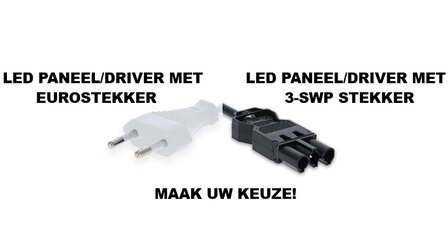 LOUVRE LED PANEEL ZWART 60X60CM UGR-16 DIM CCT-SWITCH 30W 4200LM 