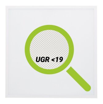 LED PANEEL BACK-LIT 60X60CM UGR-19 DIM CCT-SWITCH 30W 