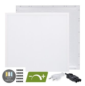 LED PANEEL BACK-LIT 60X60CM UGR-19 DIM CCT-SWITCH 30W 