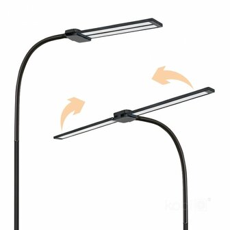 LED VLOERLAMP TEILO-II DIMBAAR 3CCT-SWITCH 14W 800LM 