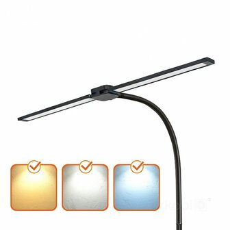 LED VLOERLAMP TEILO-II DIMBAAR 3CCT-SWITCH 14W 800LM 