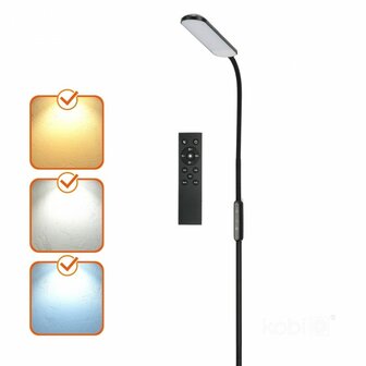 LED VLOERLAMP TEILO DIM TIMER 3CCT-SWITCH 10W 400LM 