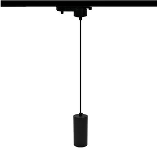 3-FASE HANGLAMP PENDELLAMP ALUMINIUM ZWART 230V GU10 