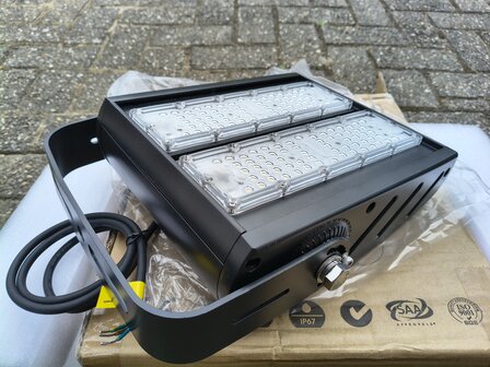 LED Pro Verstraler Schijnwerper Industrieel 100W 4000K IP65