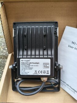 8 x LED Verstraler Mi-Light RGB+CCT 10W 900LM IP65 Futt05