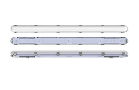 LED BATTEN 150CM MERRYTEK SENSOR 35-60W IP65 IK08 CCT-SWITCH 