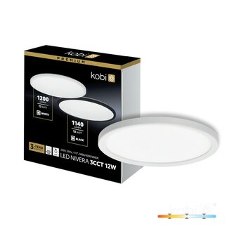 LED PLAFONDLAMP NIVERA CIRCLE IP54 12W 1200LM 3CCT 