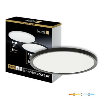 LED PLAFONDLAMP NIVERA CIRCLE IP54 24W 2280LM 3CCT 