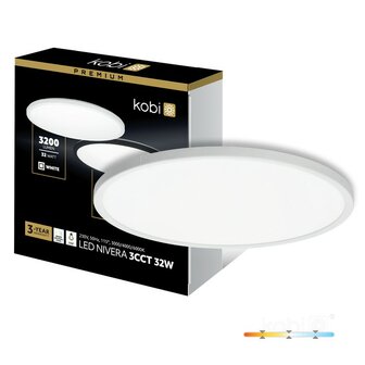 LED PLAFONDLAMP NIVERA CIRCLE IP54 32W 3040LM 3CCT 