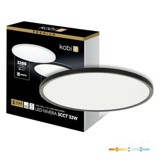 LED PLAFONDLAMP NIVERA CIRCLE IP54 32W 3040LM 3CCT 