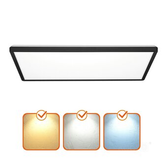 LED PLAFONDLAMP NIVERA SQUARE IP54 32W 3040LM 3CCT 