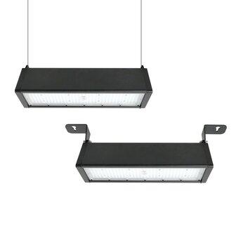 LED HIGH BAY LINEAR 3POWER- &amp; 3CCT-SWITCH IP65 60&deg;X90&deg;