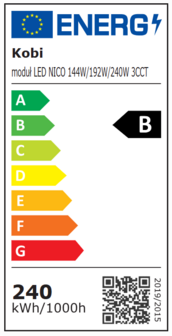 LED HIGH BAY LINEAR 3POWER- &amp; 3CCT-SWITCH IP65 60&deg;X90&deg;
