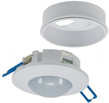 LED BEWEGINGSMELDER PLAFOND INBOUW/OPBOUW 360&deg; 1-400W