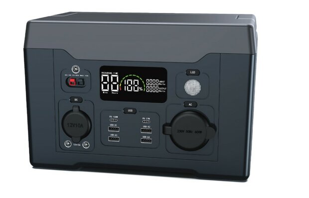 POWER BANK 600W PREMIUM PORTABLE ENERGY BANK 230V/12V 