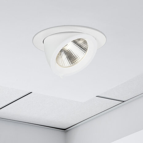 LED DOWNLIGHT KANTELBAAR 230V 40W 3600LM CCT-SWITCH