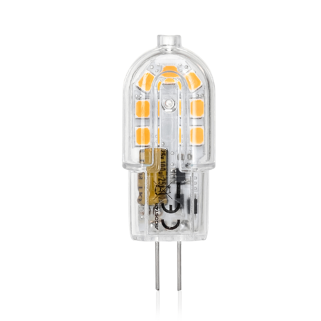 LED G4 GU4 LAMP COMPACT 12V AC/DC 1,7W=18W WARM WIT