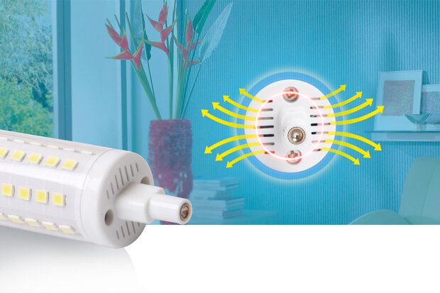 LED R7S STAAFLAMP J118 230V 16W=130W 2100LM 6500K 