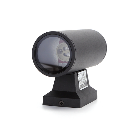 TUINLAMP WANDLAMP ZWART UP/DOWN IP65 230V GU10