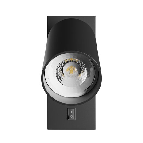 WANDLAMP VARIOSA SWITCH WIT/ZWART IP20 230V GU10 