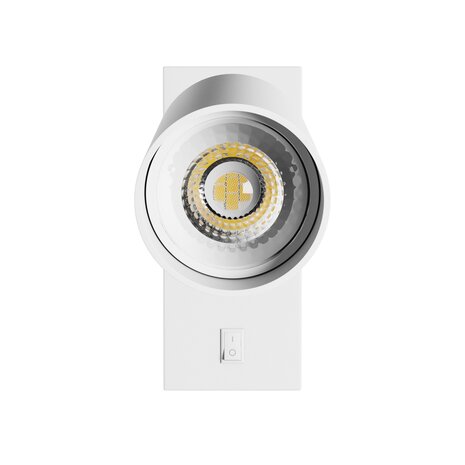 WANDLAMP VARIOSA FLEX SWITCH WIT/ZWART IP20 230V GU10 