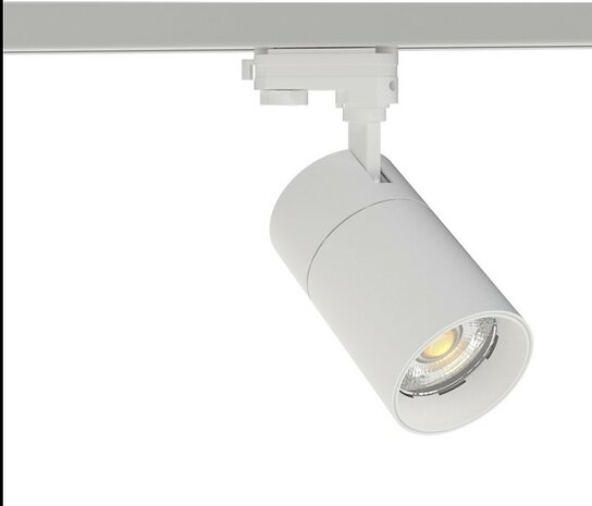 LED 3-FASE RAILSPOT CCT & DIM 230V 30W 2850LM