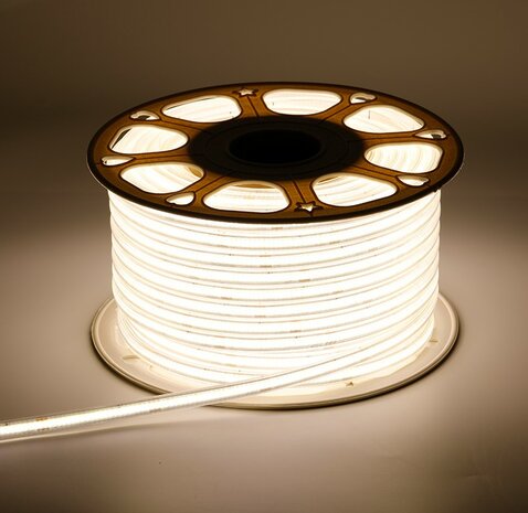 COB LED STRIP 230V IP65 50-METER 4000K NEUTRAAL WIT