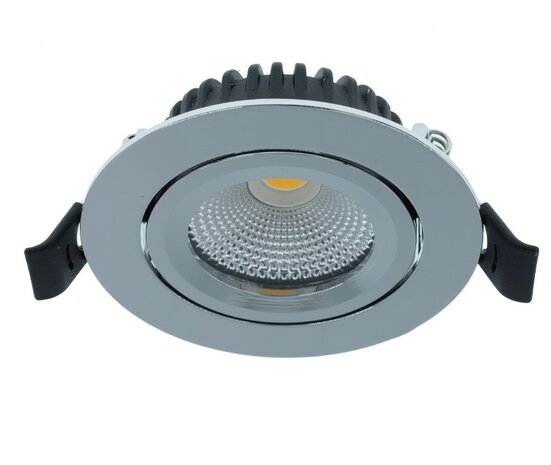 ULTRA SLIM LED INBOUWSPOT DIMBAAR IP44 230V 5W 420LM CHROOM