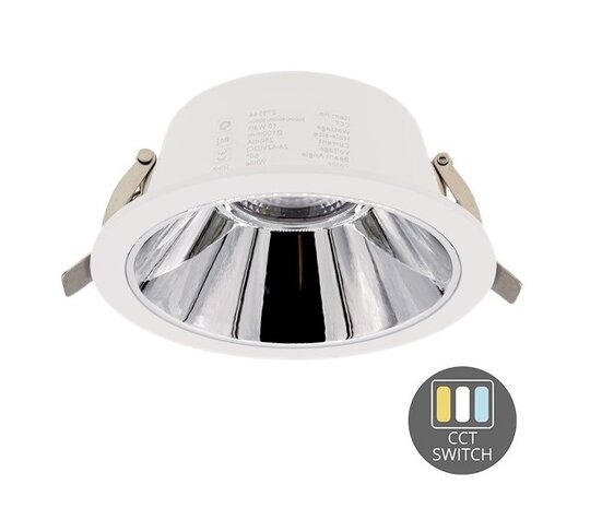 LED DOWNLIGHT KERBER CCT-SWITCH 230V 10W 800LM WIT