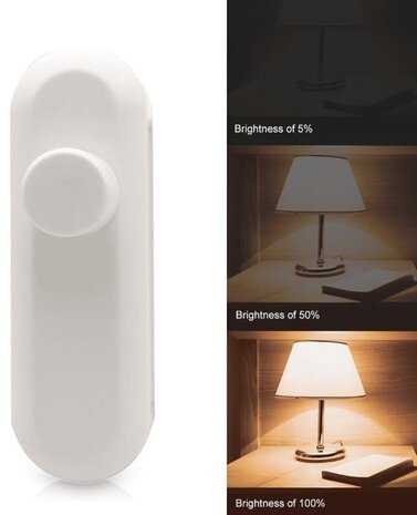 LED SNOERDIMMER WIT 230V 0-50W 