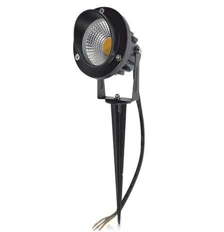 RGB LED TUINSPOT MET GRONDPEN IP65 230V 9W MULTICOLOR