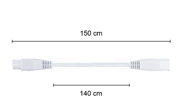 T5 VERBINDINGSKABEL - DIVERSE LENGTES
